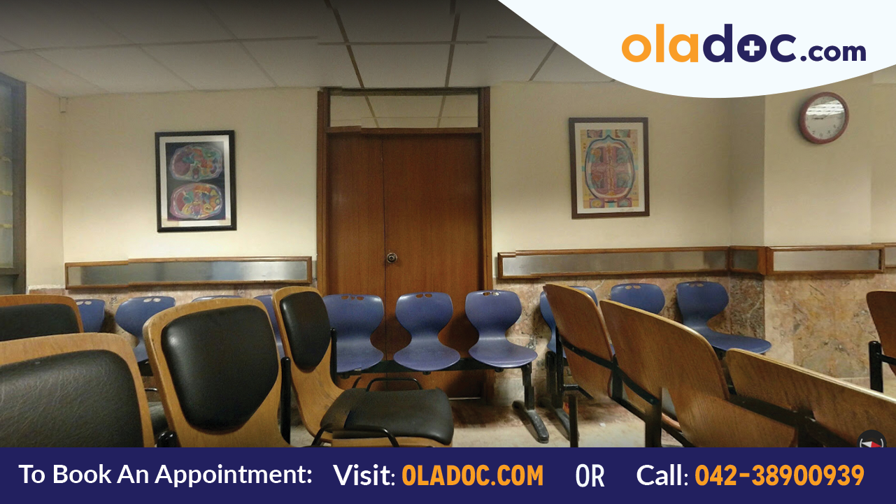 Waiting area at National Medical Center Karachi